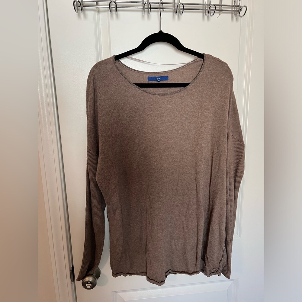 Brown apt 9 sweater